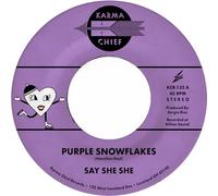 Say She She - Snowflakes/This Wintertime-Purple/Red
