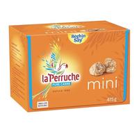 SAY - Sucre Roux Morceaux La Perruche BEGHIN | Savoureux et onctueux pour vos desserts | Idéal en pâtisserie | la boite de 475g | LOT DE 4