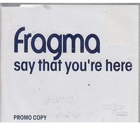 Say That You're Here (6 Versions, 2001) [Import]