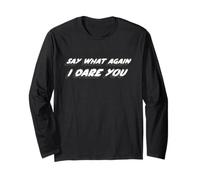 Say What Again I Dare You | Film Fiction des années 1990 Manche Longue