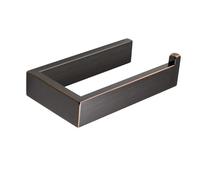 SAYAYO Dérouleur Porte Papier Toilette Mural, Support Porte Rouleau Papier Toilette en Acier Inoxydable pour Salle de Bain ou Cuisine, 15CM, Bronze Huilé, EGKN2211-ORB