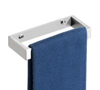 SAYAYO Porte Serviette Mural en SUS304 Acier Inoxydable, Support Serviette sans Perçage pour Salle de Bain Cuisine, Montage par Vis/Auto-adhésif, 20CM Brossé, EGJF23030-200-LS