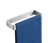 SAYAYO Porte Serviette Mural sans Perçage pour Salle de Bain, Support Serviette Adhésif en Aluminium pour Cuisine Baignoire Lavabo, Brossé 20CM, EGYS24030-200-3M-LSY