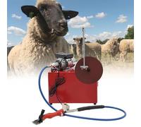 SAYEYBU AffûTeuse De Lames pour Cisailles à Moutons éLectriques, Tondeuse Rotative à 360° pour Laine De ChèVre, AffûTeuse pour Cisailles à Moutons Et ChèVres,A,9 straightblade
