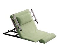 SAYEYBU Dossier Relevable éLectrique, avec Angle De Levage De 2 à 80° Et Rails Pliables, Dossier Relevable RéGlable, pour Femmes Enceintes Et Personnes âGéEs,Vert,Short+guardrail