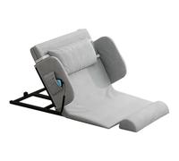 SAYEYBU Dossier Relevable éLectrique pour Lit, Inclinaison De 2 à 80°, Dossier RéGlable, Aide Au SuréLéVation du Lit, pour Personnes âGéEs Et Personnes HandicapéEs,Gris,Short+handrail