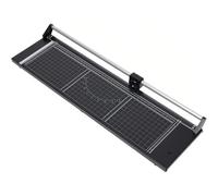 SAYEYBU Massicot Rotatif De PréCision De 91 Cm, Masse-Papier Manuel Robuste Et Professionnel, pour Papier Photo, Papier De Bureau, Carton Fin Et Souple, Etc.,Noir,200CM