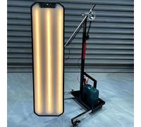 SAYEYBU Outils De DéBosselage, Lampe RéFlecteur pour RéParation Automobile sans Peinture, éClairage LED pour Carrosserie, pour La RéParation des Bosses Et Le DéBosselage,Noir