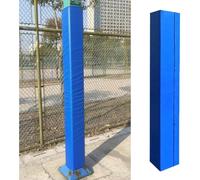 SAYEYBU Protection en Mousse pour Poteaux CarréS De Garage, Housse De Poteau pour sous-Sol, Protection Enveloppante pour Panier De Basket-Ball, Toutes Saisons,Bleu,18 * 18cm