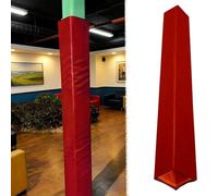 SAYEYBU Protection pour Poteau De Basket-Ball, RevêTement en Mousse pour Barre MéTallique, Protections De Poteaux De Garage, Protection pour Panier De Basket-Ball,02,18 * 18cm