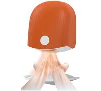 SAYEYBU SèChe-Mains éLectrique Professionnel à Faible Consommation D'éNergie, SèChe-Mains éLectrique Automatique, pour Cuisine, Salle De Bain, Toilettes,Orange,with Tray