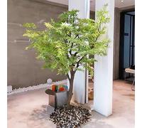 SayfuR Faux Arbre Faux Arbre Arbre Artificiel Plantes artificielles Fausses Plantes Fausse Plante Fausse Plante Verte décor pour intérieur extérieur h 2,2 m / 7,2ft