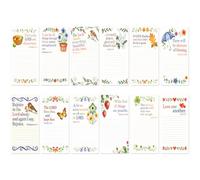 Sayglossy 12 Pack Christian Sticky Notes Bulk 5.1 x 2.4 Inch Inspirational Memo Notepads Religious Bible Verse Quote Message Reminder Pads Appreciation Gifts for Writing List Teacher Work Nurse Office