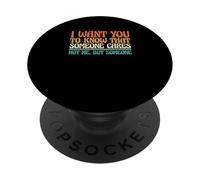 Saying I Want You to Know That Someone Cares PopSockets PopGrip Adhésif