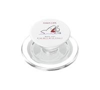 Sayings de Requin La Prudence ne Joue Pas Bien avec Les PopSockets PopGrip pour MagSafe