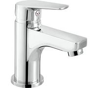 Sayo Mitigeur monocommande pour lavabo en laiton chromé