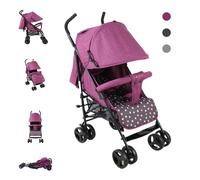SAYOYO poussette petite pliable poussette de voyage avec position allongée,Violet