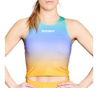 SAYSKY Drip Dye Combat Crop Top Femme M