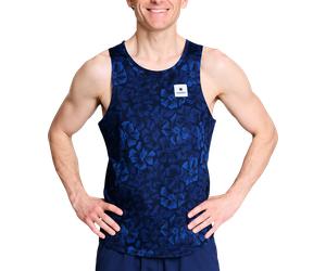 Saysky Flower Combat Débardeurs XL Bleu