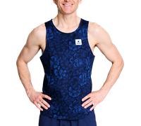 Saysky Flower Combat Singlet Débardeurs S Bleu