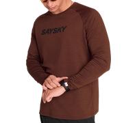 Saysky Logo Pace Long Sleeve Tee-shirt à manches longues XL Rouge