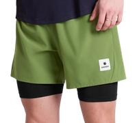 Saysky Pace 2 in 1 Shorts 5'' Shorts XL Vert