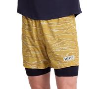Saysky Tiger Pace 2 in 1 Shorts 5'' Shorts M Jaune