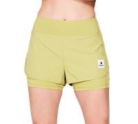 Saysky W 2 in 1 Pace Shorts 3" Shorts XS Jaune