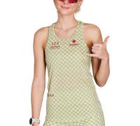 Saysky W Checker Combat Singlet Débardeurs XS Jaune
