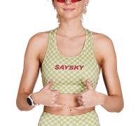 Saysky W Checker Combat Sports Bra Brassière XS Jaune