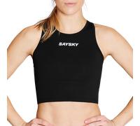 Saysky W Flow Race Crop Top Débardeurs M Noir