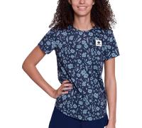 Saysky W Flower Combat T-Shirt Tee-shirt L Bleu