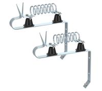 Saysurey Lot de 2 parafoudres pour clôture électrique, parasurtenseur et bobine d'étranglement, dispositif de protection contre la foudre pour clôture électrique de ferme, ranch, protection du bétail