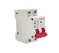 SAYTAK Disjoncteur,Interrupteur Différentiel Disjoncteur Solaire Mini 2P DC500V DC1000V 10A 16A 20A 25A 32A 40A 63A DC MCB for système PV(DC500V 50A)