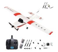SAYZON Avion Télécommandé F949 Avion RC 3D6G 3 Canaux WLtoys CESSNA-182 Planeur RC Moteur 720 Avions RC Adulte Jouets avec 2 Piles (2BSL+Motor)