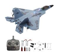 SAYZON F22S Avion RC 4CH F22 Raptor Modèle 3D6G RTF RC Jet Drone Extérieur 2.4Ghz LED Planeur RC avec Batterie de Rechange Train d'Atterrissage Chargeur