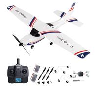 SAYZON P707pro Avion Télécommandé pour Adultes 2,4 GHz 3D6G à Voilure Fixe CESSNA-182 3 Canaux Avion RC avec Moteur 1020 (2BSL)