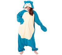 SAZAC Kigurumi - Pokémon - Snorlax - Combinaison Combinaison Halloween - Adulte XL Bleu