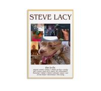 SAZOFJ Steve Lacy THE LO-FISPoster sur toile pour chambre à coucher, salon, décoration murale moderne, style paysage, sans cadre, 40 x 60 cm