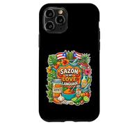 Sazón est ma Langue d'amour Coque pour iPhone 11 Pro