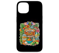 Sazón est ma Langue d'amour Coque pour iPhone 13