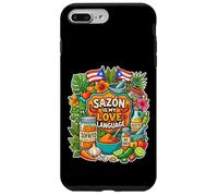 Sazón est ma Langue d'amour Coque pour iPhone 7 Plus/8 Plus