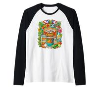 Sazón est ma Langue d'amour Manche Raglan