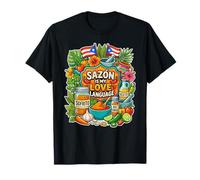 Sazón est ma Langue d'amour T-Shirt