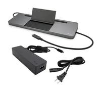 i-tec C31FLATPRO100 : Station d'accueil USB-C 3.2 Gen 1 4K Triple Display (HDMI, DP, VGA), Power Delivery 85W, USB-A/C, Ethernet, Lecteur SD/MicroSD, Gris, Compatible Windows/macOS/Linux/Android/Chrom