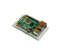 SB Components Coque de protection pour Raspberry Pi 5, 4B, 3B+, 3, 2 (transparent)