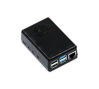 sb components Coque Raspberry Pi 4 avec ventilateur, coque de protection pour Raspberry Pi 4/Raspberry Pi 4B/Raspberry Pi 4 modèle B (noir)