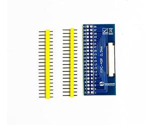 sb components FFC FPC 0,5 mm pas vers DIP 2,4 mm PCB convertisseur couple extension adaptateur contact supérieur FFC/FPC carte adaptateur (40 broches)