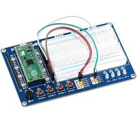 sb components Kit de Platine d'expérimentation Raspberry Pi Pico avec Raspberry Pi Pico pour microcontrôleur Multifonction avec kit de Platine d'expérimentation Pi Pico pour projets