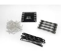 sb components PiCube Cube 4 x 4 x 4 LED pour Raspberry Pi 3,2, Zero et A+ Démonté (Rouge)